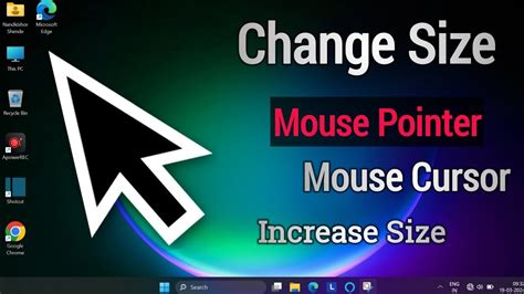 How To Change Mouse Pointer And Cursor Size In Windows Mouse Pointer