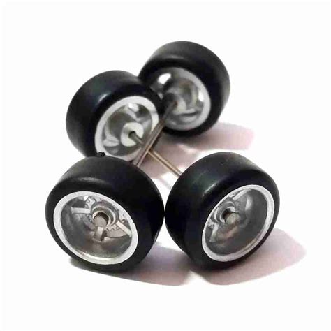 Jogo Roda Customiza O Mm Hot Wheels Jr Prata Totalcar Miniaturas