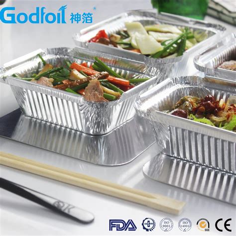 Silverengineer Brand Takeaway Fast Food Aluminum Foil Disposable Food