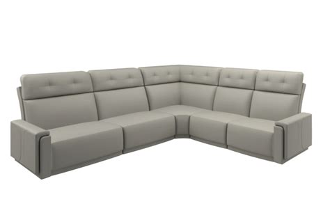 Elran 6000 Art Of Options Long Left Sectional Leather And More