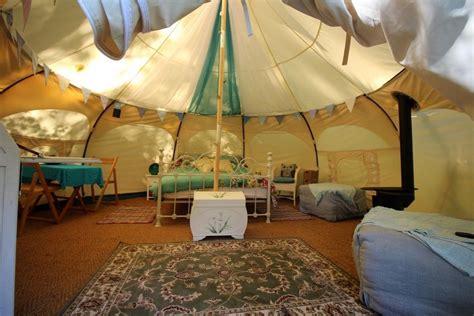 15 Romantic Bell Tent Interior Ideas Glampingideasandinspiration