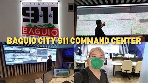 Inside Baguio City 911 Command Center Youtube