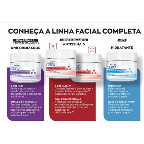 Creme Facial Avon Care G Shopee Brasil