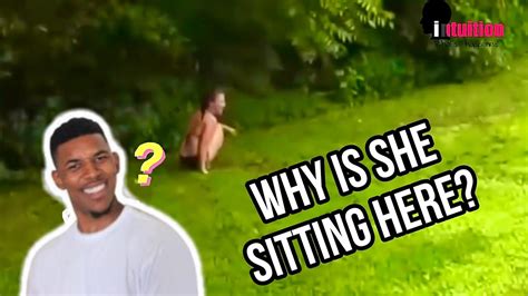 Almost Naked Girl Sits On The Grass What Happened INTUITION YouTube