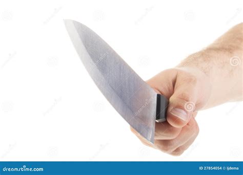 Hand With Knife Stock Images - Image: 27854054