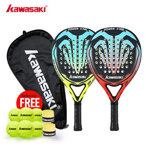 Kawasaki Tennis Racket Padel Tennis Carbon Fiber Soft Eva With Padle