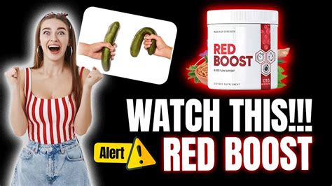 Red Boost ⛔️ Watch This ⛔️ Red Boost Review Red Boost