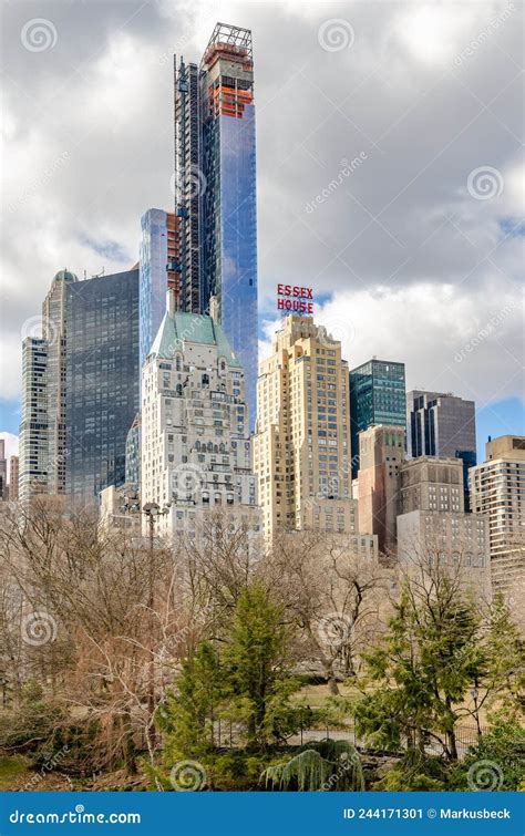 Essex House Skyline Of Manhattan New York City Editorial Photo Image Of Manhattan Cityscape