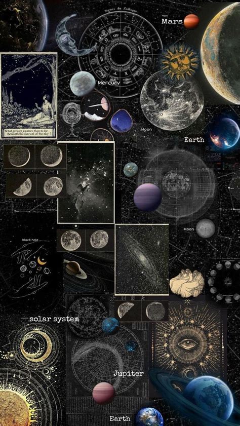 The Solar System With All Its Planets And Their Names On It S Back Cover