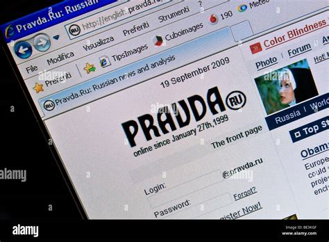Pravda russia hi-res stock photography and images - Alamy
