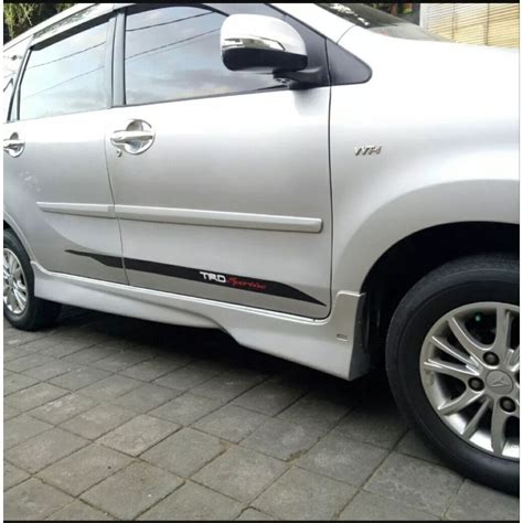 Jual Gratis Ongkir Xtra Sticker Samping Mobil Toyota Sportivo