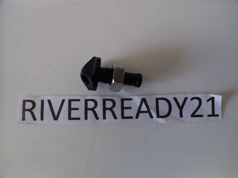 Water Bypass Fitting Diverter 45 Degree Black Jet Ski Sea Doo Pwc Pisser 3 8 Stand Up Parts