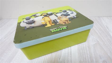 Shaun The Sheep Supply Box Wallace Figurine Lunch Box Jewelry Etsy