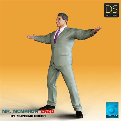 Mr Mcmahon K For G Male Daz Content By Supremoomega