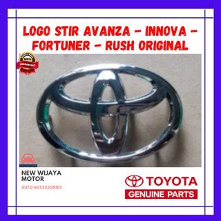 Jual Logo Stir Toyota Avanza Logo Stir Toyota Innova Logo Stir Toyota