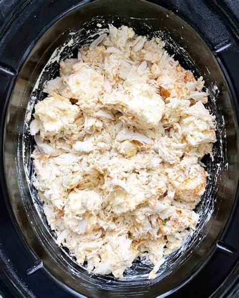 Slow Cooker Hot Crab Dip