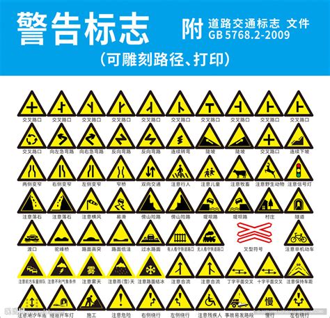 道路交通标志设计图 广告设计 广告设计 设计图库 昵图网nipic