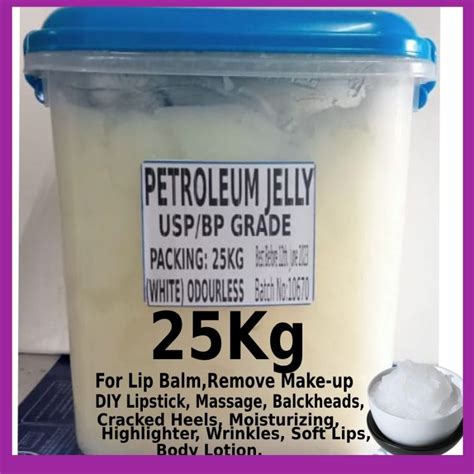 Kg Petroleum Jelly For Vaseline White Odourless Usp Bp Grade