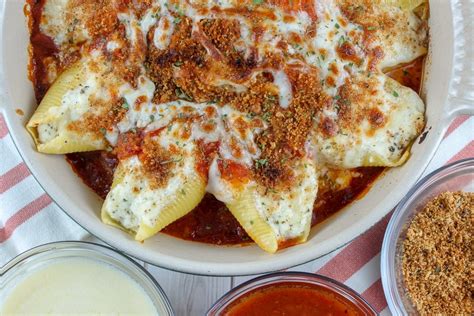 Olive Garden Giant Stuffed Shells Copycat Recipe The Food Hussy