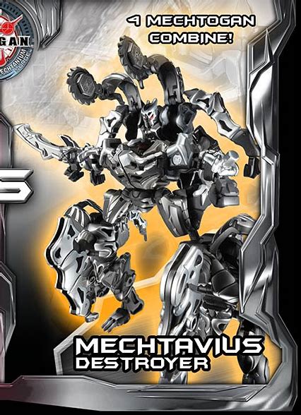 Image - Mechtavius Destroyer .png - Bakugan Wiki - Characters ...