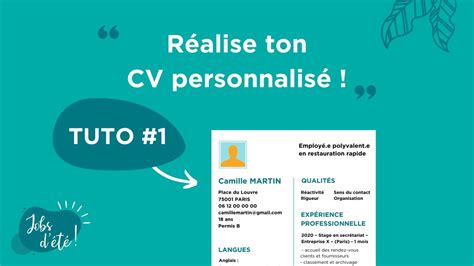 Comment trouver un emploi à la fin de l été ou à l automne alors qu on