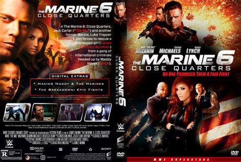 The Marine 6: Close Quarters (2018) R1 Custom DVD Cover - DVDcover.Com