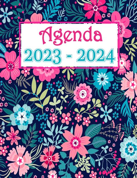 Buy Agenda 2023 2024 2 ans 24 mois de Janvier 2023 à Décembre 2024