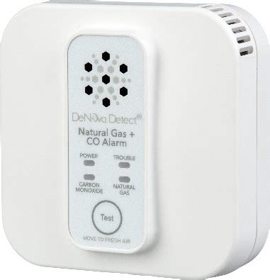 2-in-1 Natural Gas and CO Alarm 10-Year Battery-operated Natural Gas ...