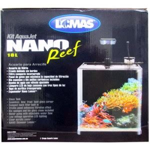 ACUARIO NANO REEF 18 LT PECERAS KITS Y BASES