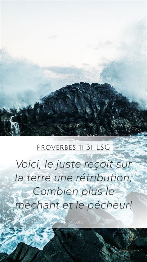 Proverbes Lsg Mobile Phone Wallpaper Voici Le Juste Re Oit Sur