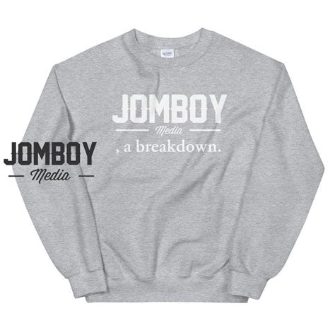 Jomboy Media, A Breakdown | Sweater | Jomboy Media | Jomboy Media