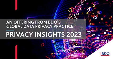 Privacy Insights 2023 Bdo