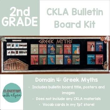 Nd Gr Knowledge Domain Greek Myths Ckla Bulletin Board Tpt