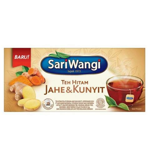 Jual Sariwangi Teh Celup Asli Melati Jahe Kunyit Shopee Indonesia