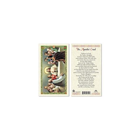 The Apostles Creed English Holy Card Laminated India Ubuy