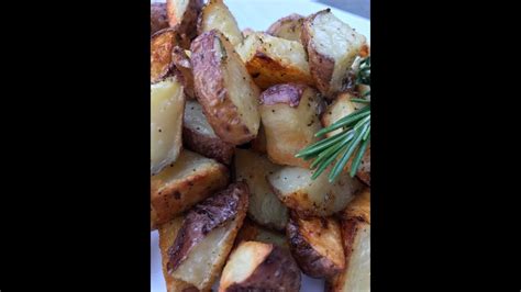 Rosemary Roasted Potatoes Recipe How To Roast Rosemary Potatoes Youtube