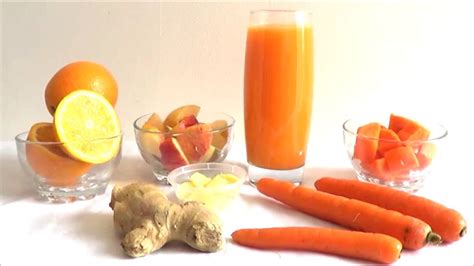 Carrot Juice For Glowing Skin Carrot Juice Recipe Youtube