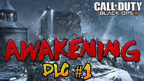 BO3 AWAKENING DLC CASTLE ZOMBIES MAP HIJACKED REMAKE WATER PARK MAP