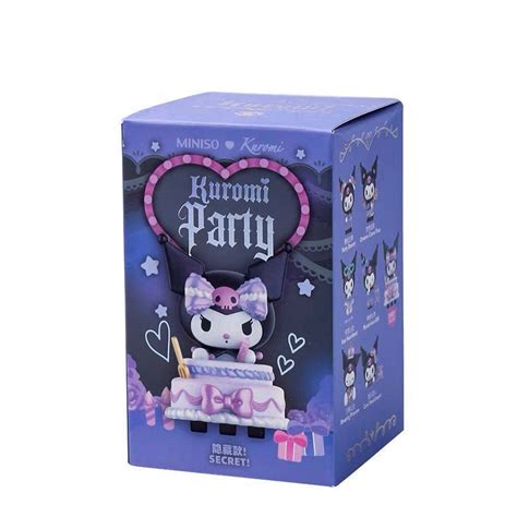 Miniso Blind Box Sanrio Kuromi Party Series Original Box Of 6 Different Model Hobbydigi