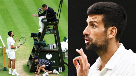 Novak Djokovic Caught Up In Absurd Wimbledon Semi Final Controversy