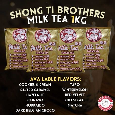 Shiong Ti Milktea 1kg Shopee Philippines