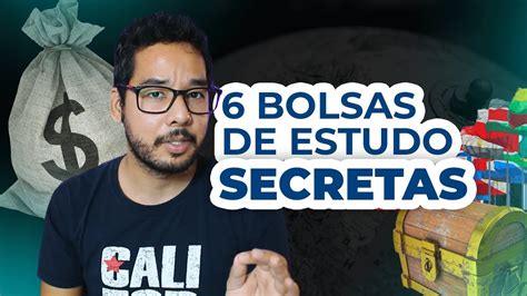 Bolsas De Estudo Como Estudar Fora De Gra A Youtube