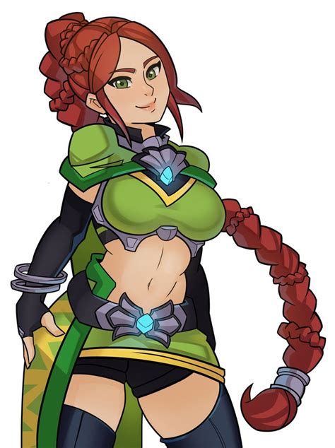 Paladins Cassie By Splashbrush On Deviantart