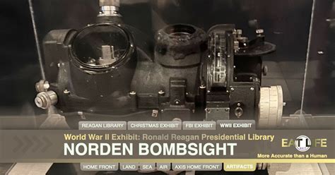 Artifacts Norden Bombsight