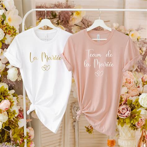 Tee Shirt EVJF personnalisé Unisexe Future mariée Demoiselle d