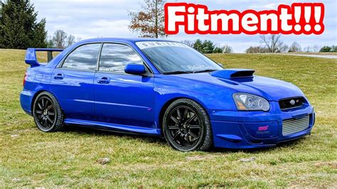 How To Get Perfect Fitment Installing Wheel Spacers On Subaru WRX STi