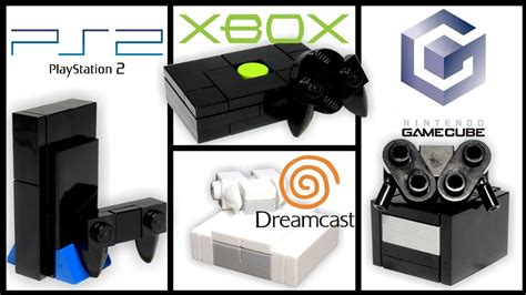 Lego Console Wars Xbox Vs Ps2 Vs Nintendo Gamecube Vs Sega Dreamcast