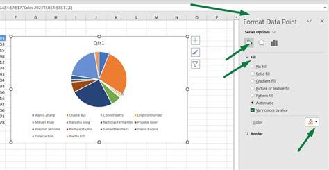 How To Change Individual Pie Chart Colors In Excel Calendar Printable