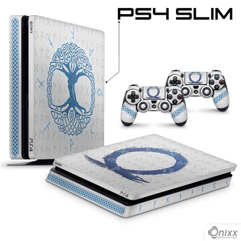 Skin Ps Slim Adesiva God Of War Ragnarok Shopee Brasil