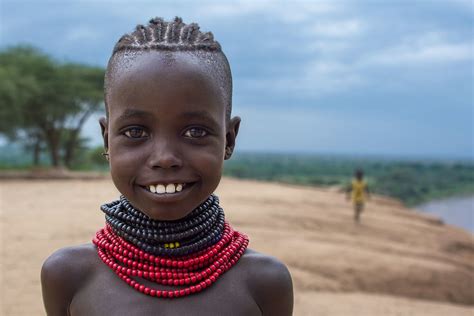 Little Karo Girl Sth Ethiopia Korcho Omo R Rod Waddington Flickr